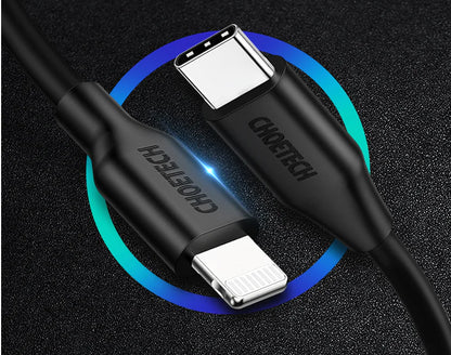 CHOETECH 2m USB-C Lightning Cable