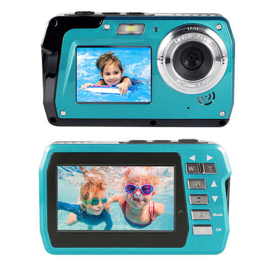 4K Digital Camera with Dual LCD Screens